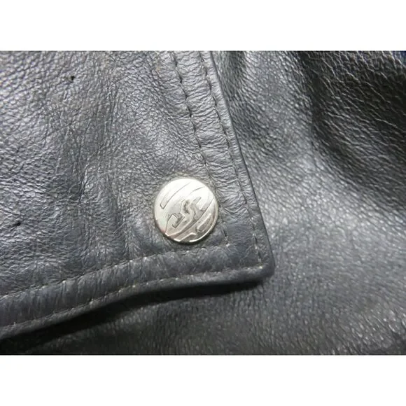 Vintage Black and White Bomber Jacket - Picture 14 of 16